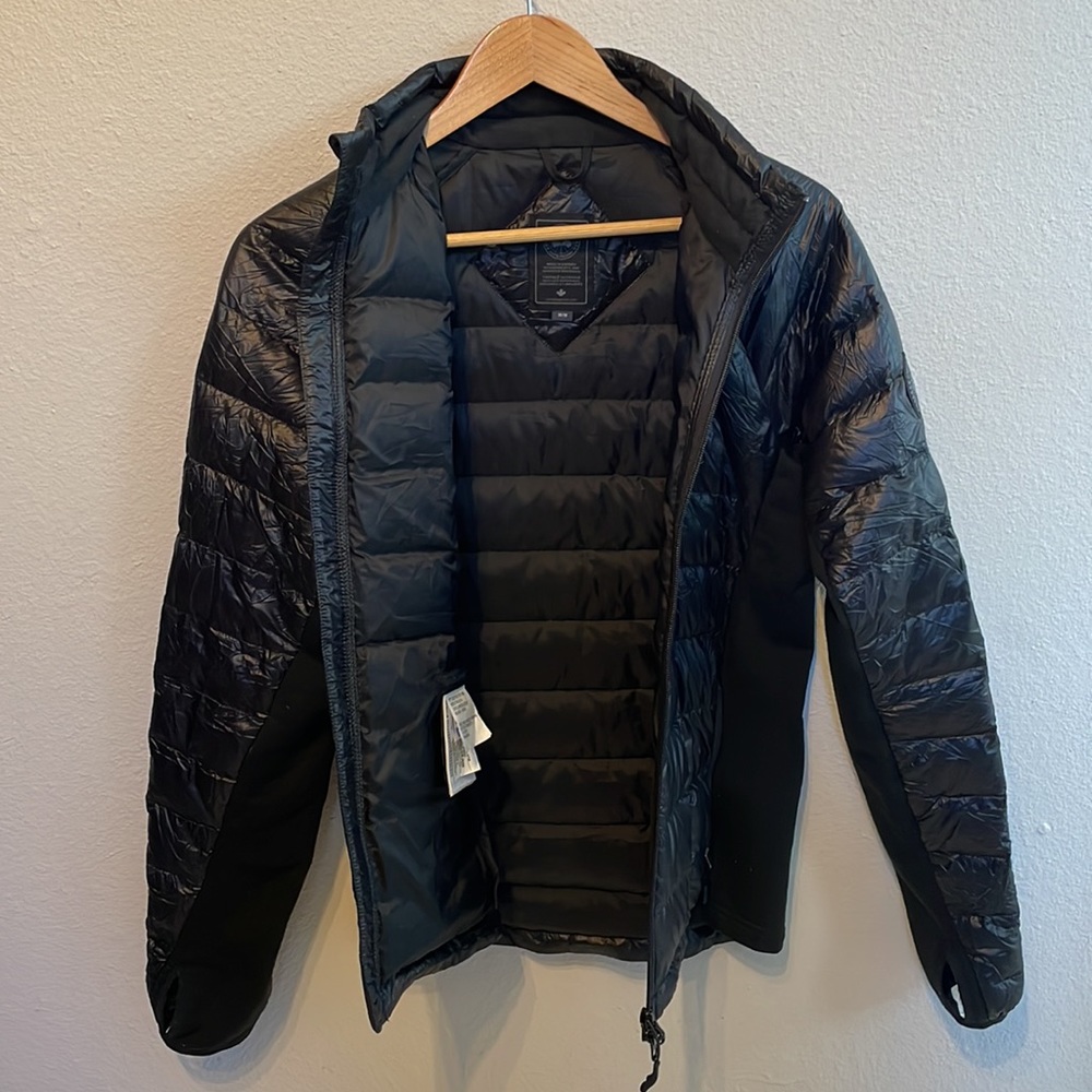 Canada Goose Men's HyBridge Lite Down Jacket Black Label